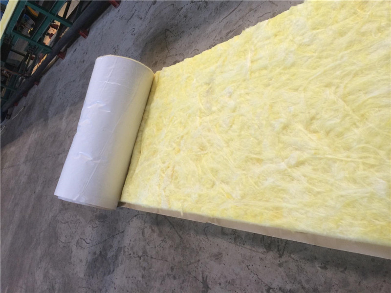 耐高溫離心玻璃棉卷氈